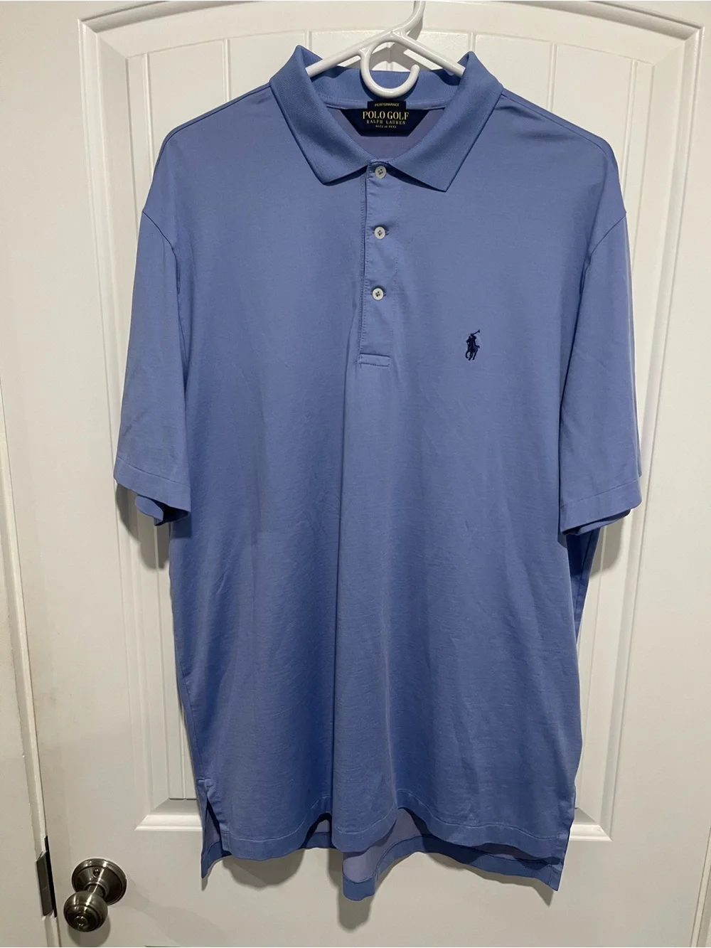 Polo Golf Ralph Lauren Performance Polo Shirt Blue Men’s Large
